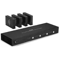 Lindy 4k60 Ir 4x4 Cat. 6 Hdmi-splitter Og-forlenger