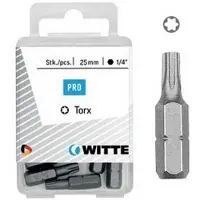Witte T 25 Tin Torx-bit 5 Enheter
