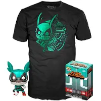 Funko POP! My Hero Academia Og Kortermet T-skjorte Deku Med Hjelm