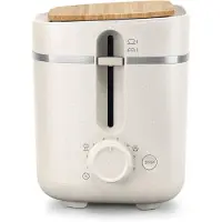 Philips 5000 Series HD2640 Eco Conscious Edition - Brødrister - 2 skive - 2 Spor - silkehvit matt