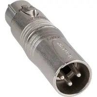 Neutrik NA3M5F 3-Pin Male - 5-Pin Female DMX Adaptor