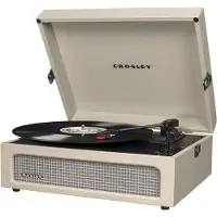 Crosley Voyager Portable Turntable with Bluetooth Out Dune