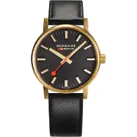 Mondaine Evo2 Gold 40 Mm Klokke