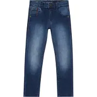 Minymo Bukser - Stretch Slim Fit - Blå Denim - - 3 år (98) - Jeans
