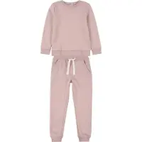 Minymo Joggedress - Violet Ice - - 1 år (80) - Joggedress
