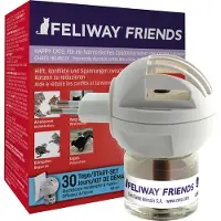 Feliway Friends diffuser til stikkontakt - Sett av fordamper for stikkontakt + flakong 48 ml