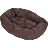 Zooplus Exclusive Hundeseng Cozy Mocca - L 120 x B 105 x H 25 cm