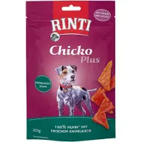 Rinti Chicko Plus hvitløk - 3 x 225 g