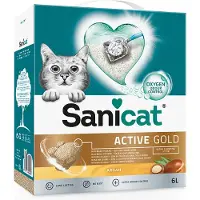 Sanicat Active Gold kattesand - 6 l
