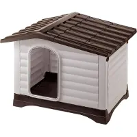 Ferplast Hundehus av plast Dogvilla - Dogvilla 90: L 88 x B 72 x H 65 cm