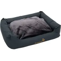 Zooplus Exclusive Hundeseng Sleepy Time Grey - L 80 x B 65 x H 30 cm