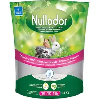 Nullodor Silikatsand for Katter og Smådyr - 2 x 1,5 kg
