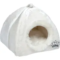 Zooplus Exclusive Kattehule Royal Pet White - L 45 x B 45 x H 45 cm