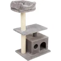 Zooplus Exclusive Klorestativ La Digue I - lysegrå