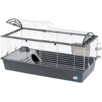 Ferplast Smådyrbur Casita 120 - grå: L 119 x B 58 x H 61 cm