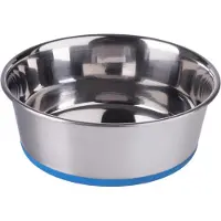 Zooplus Exclusive Matskål i rustfritt stål Premium - 1,9 l, Ø 21 cm
