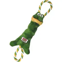 Kong Tugger Knots frosk - Liten/Medium