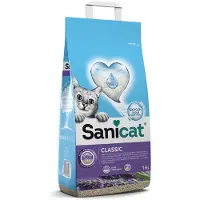 Sanicat Classic Lavendel kattesand - 2 x 16 l