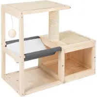 Modern Living Bora Bora kattehus - L 70 x B 35 x H 60 cm