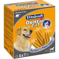 Vitakraft Dental Multipack 3in1 medium - Økonomipakke: 3 x (4 x 180 g)