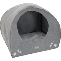 Zooplus Exclusive Hunde-iglo av filt - L 71 x B 54 x H 57 cm