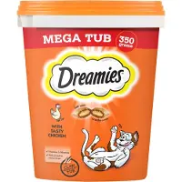 Dreamies Megaboks - Kylling (2 x 350 g)