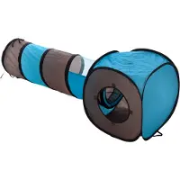 Zooplus Exclusive Kattetunnel Connect 2in1 - 1 Sett (1 tunnel + 1 terning)