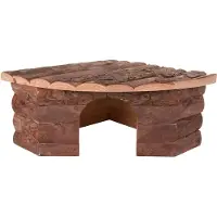 Zooplus Exclusive Hjørnelekehus - L 42 x B 30/30 x H 15 cm