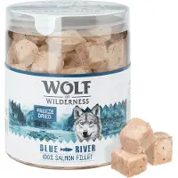 Wolf of Wilderness Økonomipakke RAW - Frysetørkede premiumsnacks - RAW Laks (4 x 70 g)