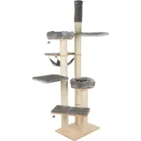 Natural Paradise takfestet klorestativ Amaryllis - Lysegrå (2 Pakker*)