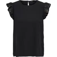 ONLY Ann Star Frill Ermeløs Bluse