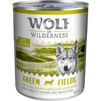 Wolf of Wilderness Økonomipakke: Adult 12 x 800 g - Green Fields - Lam