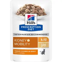 Hill's Pet Nutrition Hill's PD Feline k/d + Mobility Chicken - 12 x 85 g