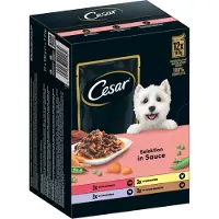 Cesar Selektion Kjøtt og grønnsaker i saus - 24 x 100 g