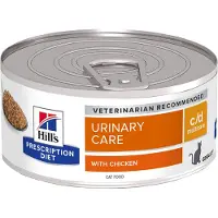 Hill's Pet Nutrition Feline c/d med Kylling - 24 x 156 g