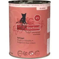 Catz Finefood Økonomipakke bokser 12 x 400 g - Fjærkre