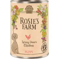 Rosie's Farm Puppy - Kylling 6 x 400 g