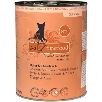 Catz Finefood Økonomipakke bokser 24 x 400 g - Kylling & Tunfisk