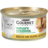 Gourmet Nature's Creations 12 x 85 g - Kylling med tomat & spinat