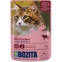Bozita Biter i gelépose 12 x 85 g - Biff
