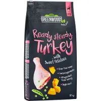 Greenwoods Kalkun med søtpoteter, erter og gresskar - 2 x 12 kg