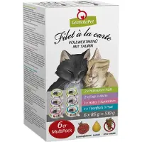 Granatapet Filet à la carte Smaksprøvepakke - 24 x 85 g