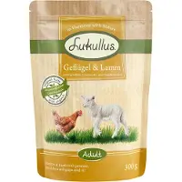 Lukullus Økonomipakke: porsjonsposer 48 x 300 g - Fjærke & Lam (kornfri)