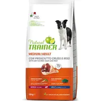 Trainer Natural Dog Økonomipakke 2 x 12 kg Trainer Natural Medium og Maxi - Medium rå skinke
