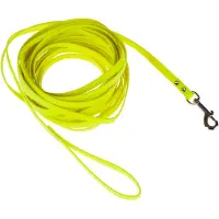 Heim sporline BioThane, neon-gul - 10 m