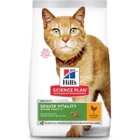 Hill's Pet Nutrition Senior Vitality Mature Adult 7+ Kylling & Ris - 1,5 kg
