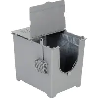 Modkat Flip Kattetoalett - Grå