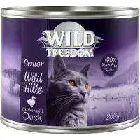 Wild Freedom Senior Wild Hills And & Kylling - 6 x 200 g