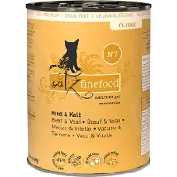 Catz Finefood Økonomipakke bokser 24 x 400 g - Okse & Kalv
