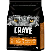 Crave Dog Adult Turkey & Chicken - 3 x 2,8 kg
